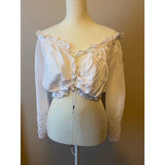 Winston White Capri off the shoulder top - Picture 2 of 6